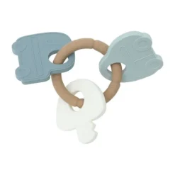 Jollein On The Go Bijtring Sleutelbos - Siliconen Clearance