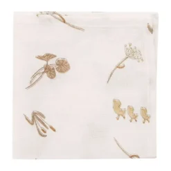 Jollein Riverside Monddoekje - 3 Pack - 31 x 31 cm - Hydrofiel Hot