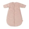 Jollein Slaapzak Winter Met Afritsbare Mouw Rond - 90 cm - Rib - Wild Rose Hot