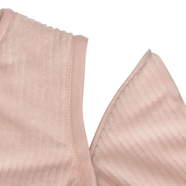Jollein Slaapzak Winter Met Afritsbare Mouw Rond - 90 cm - Rib - Wild Rose Hot