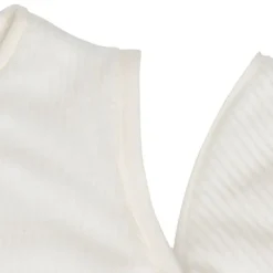 Jollein Slaapzak Winter Met Afritsbare Mouw Rond - 70 cm - Rib - Ivory Outlet