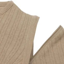 Jollein Slaapzak Zomer Met Afritsbare Mouw - 60 cm - Ajour Biscuit New