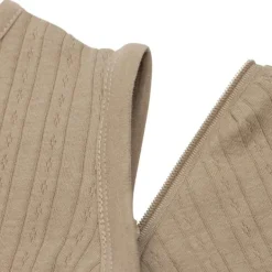 Jollein Slaapzak Zomer Met Afritsbare Mouw - 60 cm - Ajour Biscuit New