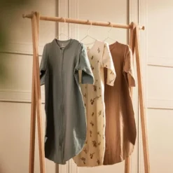 Jollein Slaapzak Zomer Met Afritsbare Mouw - 70 cm - Ajour Seagreen Clearance