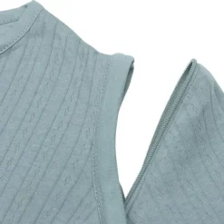Jollein Slaapzak Zomer Met Afritsbare Mouw - 70 cm - Ajour Seagreen Clearance