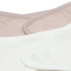 Jollein Slab Bandana Hydrofiel - Wild Rose / Oatmeal - 2 Stuks Online