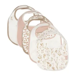 Jollein Slab Jersey Waterproof - Bloomy - 5 Stuks