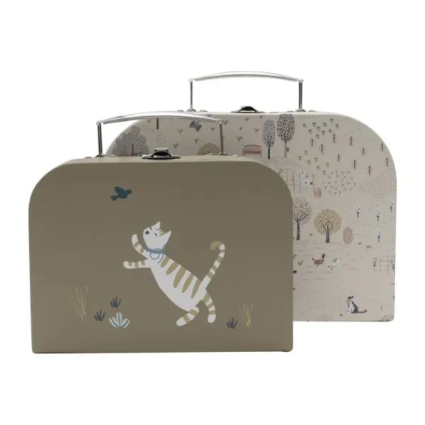 Jollein Speelkoffertje - Tiny Park - 2 Stuks Sale