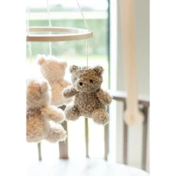 Jollein Teddy Bear Babymobiel - Olive Green / Naturel Outlet