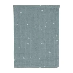 Jollein Twinkling Washandje - 3 Pack - 15 x 20 cm - Hydrofiel - Sea Green Outlet