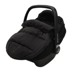 Jollein Voetenzak 3/5 Punts - Groep 0+ - Puffed - Zwart Sale