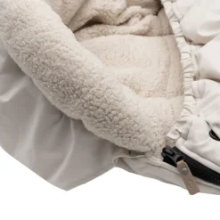 Jollein Voetenzak Buggy/Kinderwagen - Embossed - Milky Coffee Discount