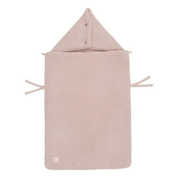 Jollein Voetenzak Groep 0+ 3/5‑Punts Gordel - Cloudy Rib - Oatmeal New