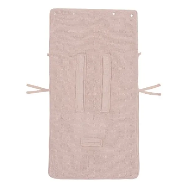 Jollein Voetenzak Groep 0+ 3/5‑Punts Gordel - Cloudy Rib - Oatmeal New