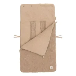 Jollein Voetenzak Groep 0+ 3/5‑Punts Gordel - Cloudy Rib - Oatmeal New