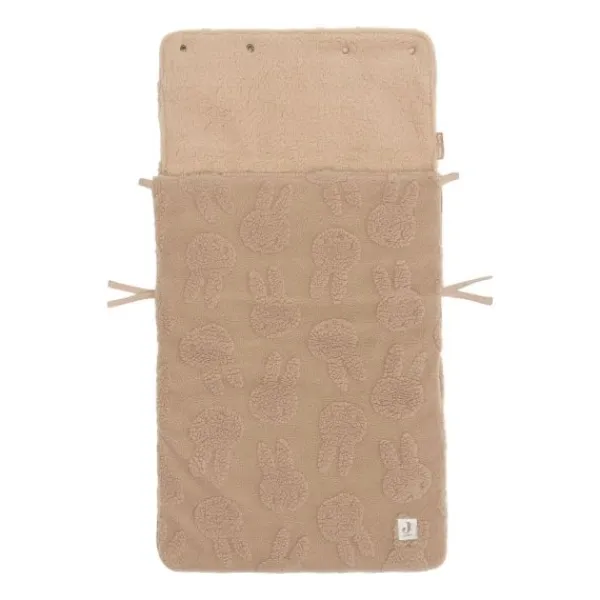 Jollein Voetenzak Groep 0+ 3/5‑Punts Gordel - Cloudy Rib - Oatmeal New