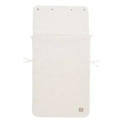 Jollein Voetenzak Groep 0+ 3/5‑Punts Gordel - Cloudy Rib - Oatmeal New