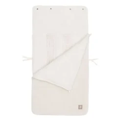 Jollein Voetenzak Groep 0+ 3/5‑Punts Gordel - Cloudy Rib - Oatmeal New