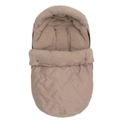 Jollein Voetenzak Groep 0+ 3/5‑Punts Gordel - Cloudy Rib - Oatmeal New