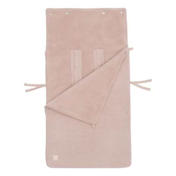 Jollein Voetenzak Groep 0+ 3/5‑Punts Gordel - Cloudy Rib - Oatmeal New