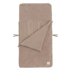 Jollein Voetenzak Groep 0+ 3/5‑Punts Gordel - Cloudy Rib - Oatmeal New