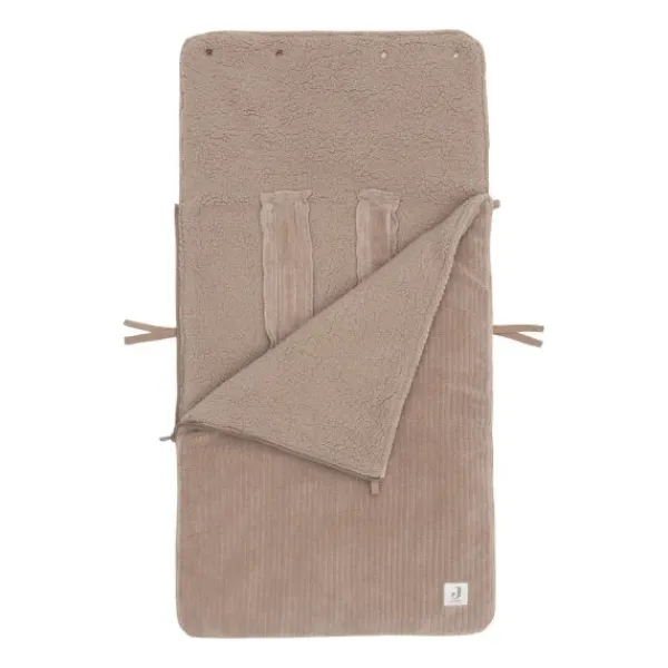 Jollein Voetenzak Groep 0+ 3/5‑Punts Gordel - Cloudy Rib - Oatmeal New