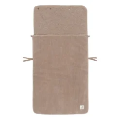 Jollein Voetenzak Groep 0+ 3/5‑Punts Gordel - Cloudy Rib - Oatmeal New