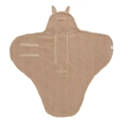 Jollein Wikkeldeken - Milky Coffee - Bunny Cloudy Rib Best