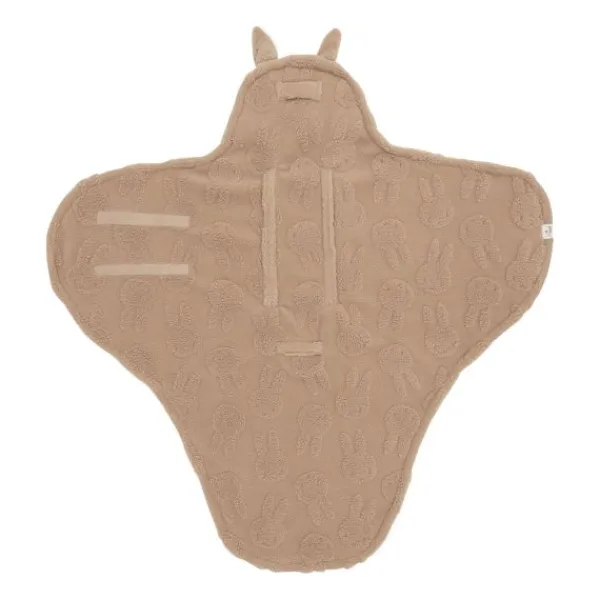 Jollein Wikkeldeken - Milky Coffee - Bunny Cloudy Rib Best