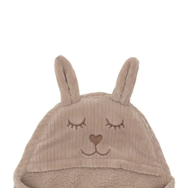 Jollein Wikkeldeken - Milky Coffee - Bunny Cloudy Rib Best