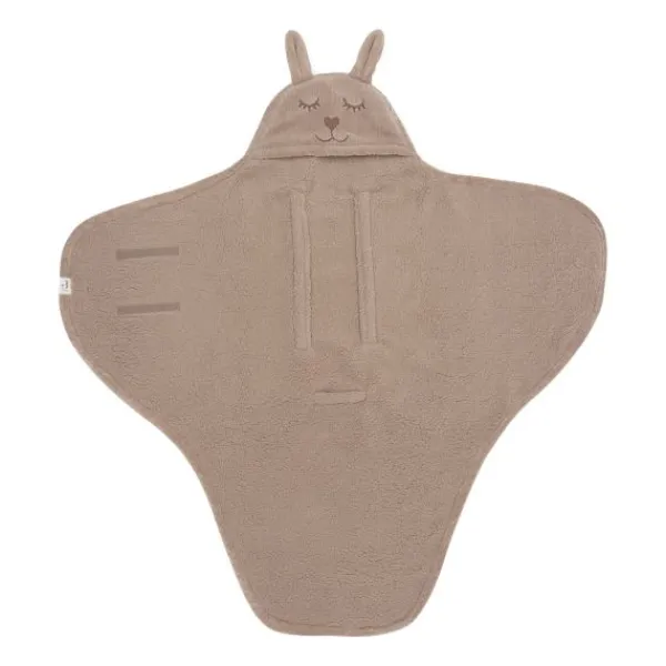 Jollein Wikkeldeken - Milky Coffee - Bunny Cloudy Rib Best