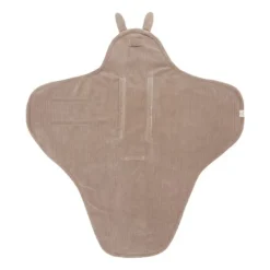 Jollein Wikkeldeken - Milky Coffee - Bunny Cloudy Rib Best