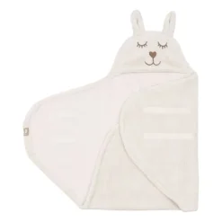 Jollein Wikkeldeken - Milky Coffee - Bunny Cloudy Rib Best