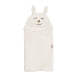 Jollein Wikkeldeken - Milky Coffee - Bunny Cloudy Rib Best