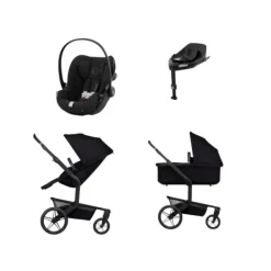 Joolz Day 5 Kinderwagen 4-in-1 - Stone Grey | Cybex Cloud T Plus Autostoeltje - Sepia Black | Cybex Base T - Black Discount