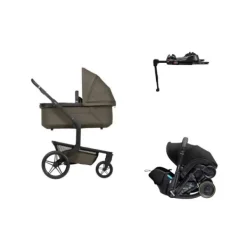 Joolz Day 5 Kinderwagen 4-in-1 - Stone Grey | Doona X Autostoeltje | Doona X Isofix Base Outlet