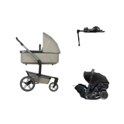 Joolz Day 5 Kinderwagen 4-in-1 - Stone Grey | Doona X Autostoeltje | Doona X Isofix Base Outlet
