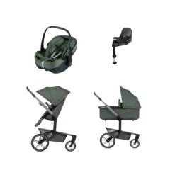 Joolz Day 5 Kinderwagen 4-in-1 - Forest Green | Joolz X Maxi-Cosi Pebble 360 Pro 2 Autostoeltje | Maxi-Cosi FamilyFix 360 Pro Online