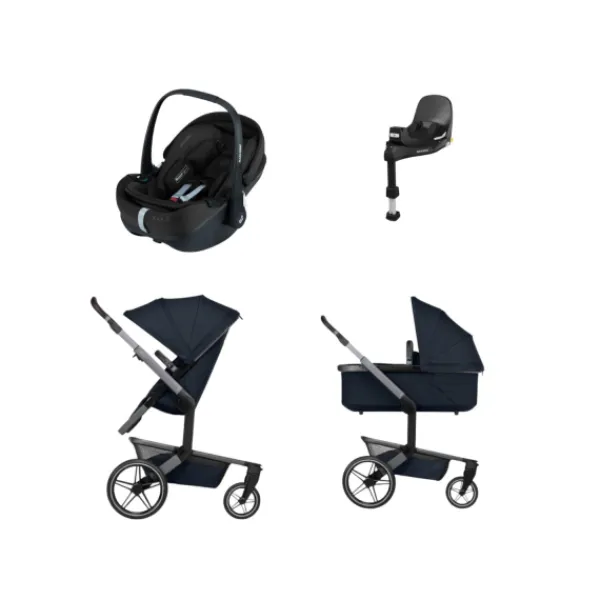 Joolz Day 5 Kinderwagen 4-in-1 - Forest Green | Joolz X Maxi-Cosi Pebble 360 Pro 2 Autostoeltje | Maxi-Cosi FamilyFix 360 Pro Online