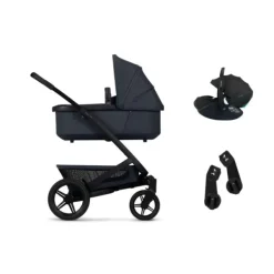 Joolz Geo 3 Kinderwagen - Stone Grey | Joolz X Maxi-Cosi Autostoeltje - Space Black | Autostoel adapters New