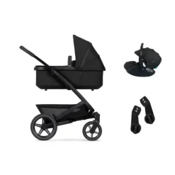 Joolz Geo 3 Kinderwagen - Stone Grey | Joolz X Maxi-Cosi Autostoeltje - Space Black | Autostoel adapters New