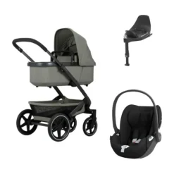 Joolz Geo 3 Kinderwagen 4-in-1 Sage Green | Cybex Cloud T | Cybex Base T New