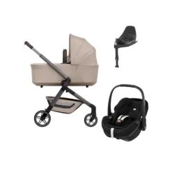 Joolz Hub 2 Kinderwagen 4-in-1 - Stone Grey | Maxi-Cosi Pebble 360 Pro 2 Autostoeltje | Maxi-Cosi FamilyFix 360 Pro Online
