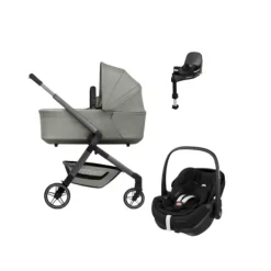 Joolz Hub 2 Kinderwagen 4-in-1 - Stone Grey | Maxi-Cosi Pebble 360 Pro 2 Autostoeltje | Maxi-Cosi FamilyFix 360 Pro Online