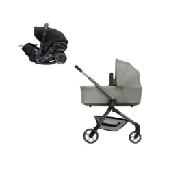 Joolz Hub 2 Kinderwagen 3-in-1 - Stone Grey | Doona X Autostoeltje Best