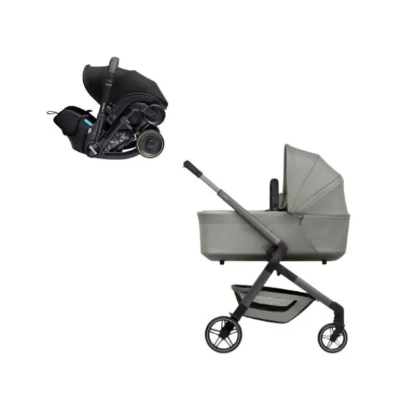 Joolz Hub 2 Kinderwagen 3-in-1 - Stone Grey | Doona X Autostoeltje Best