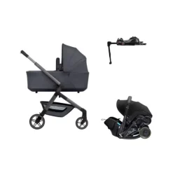 Joolz Hub 2 Kinderwagen 4-in-1 - Stone Grey | Doona X Autostoeltje | Doona X Isofix Base Hot