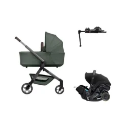Joolz Hub 2 Kinderwagen 4-in-1 - Stone Grey | Doona X Autostoeltje | Doona X Isofix Base Hot