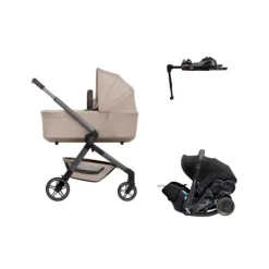 Joolz Hub 2 Kinderwagen 4-in-1 - Stone Grey | Doona X Autostoeltje | Doona X Isofix Base Hot