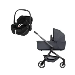 Joolz Hub 2 Kinderwagen 2-in-1 - Stone Grey | Joolz X Maxi-Cosi Pebble 360 Pro 2 Autostoeltje Outlet